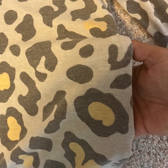 DAVI & Dani Tan Animal Print Mini Dress.  Size Small - Picture 5 of 6